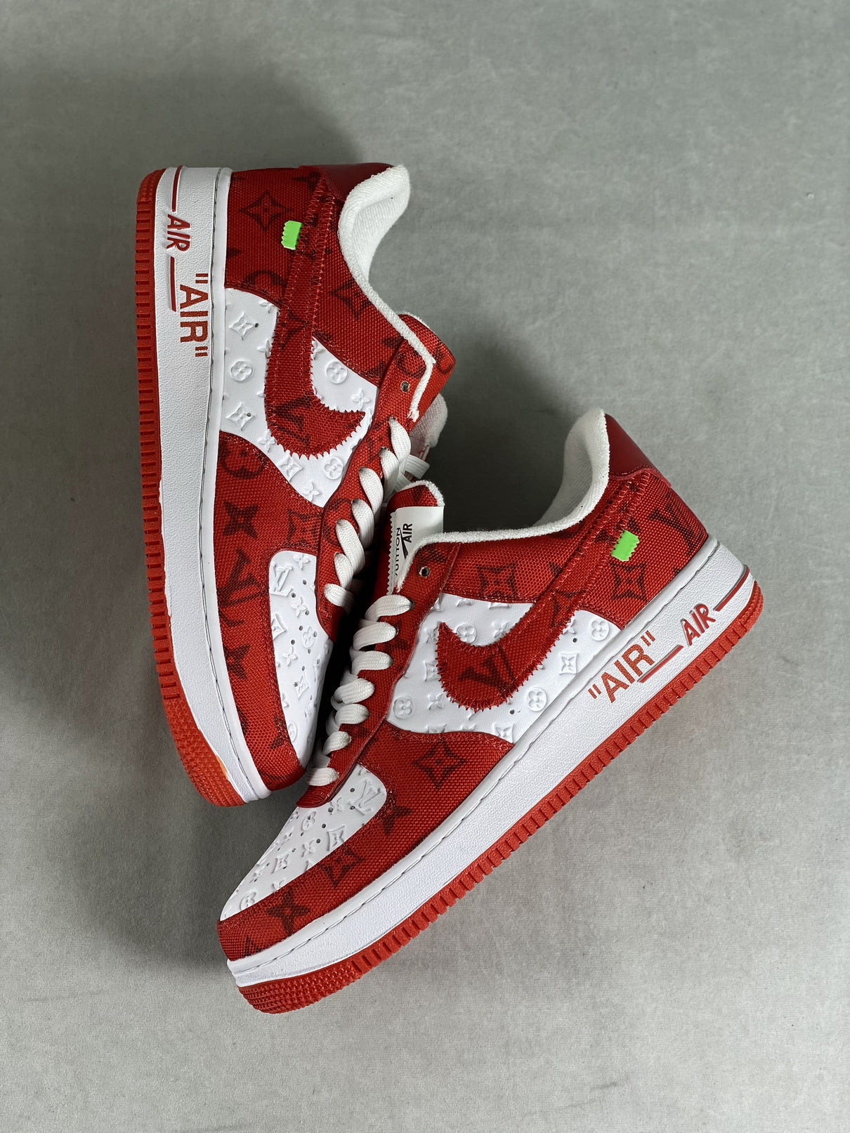 Nike Air Force 1 x Louis Vuitton x Off-White "Red/White"