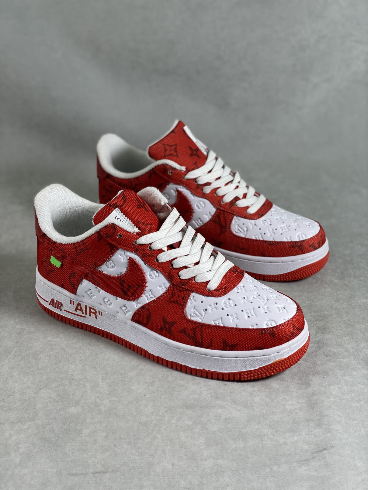 Nike Air Force 1 x Louis Vuitton x Off-White "Red/White"